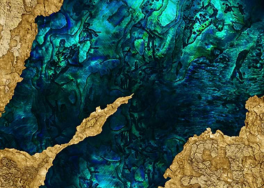 Mixed media abstract 1