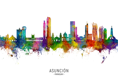 Asuncion Skyline Paraguay