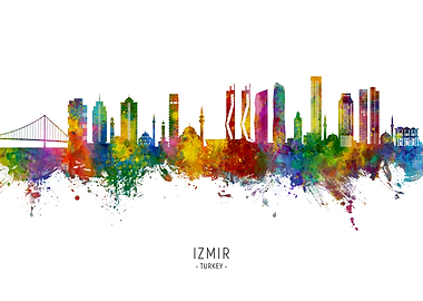 Izmir Skyline Turkey