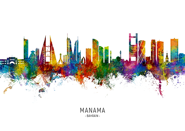 Manama Skyline Bahrain