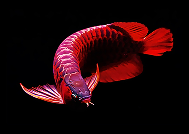 fish siamese fighting