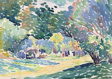 Landscape 1904 painting