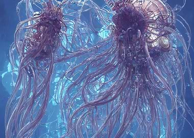 steampunk jellyfish