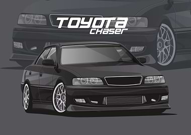 toyota chaser black