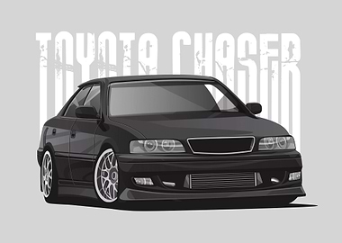 toyota chaser black