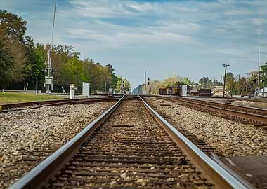 Parallel Railroad Tracks