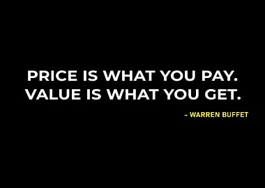 PRICE AND VALUE