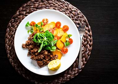 Paleo Ground Beef and Veg