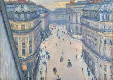 Gustave Caillebotte Rue