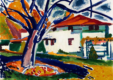 Blue Trees 1915