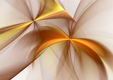 Abstract Gold White