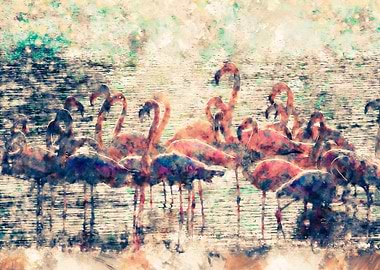 Flamingos