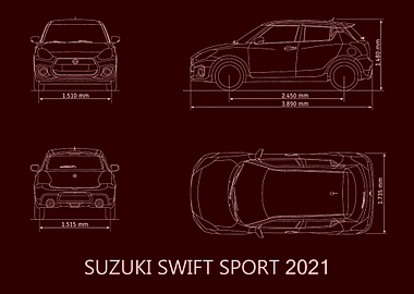 Suzuki Swift sport 2021