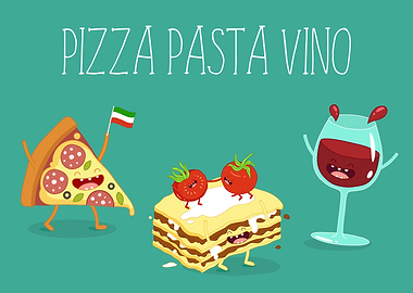 Pizza Pasta Vino Wine