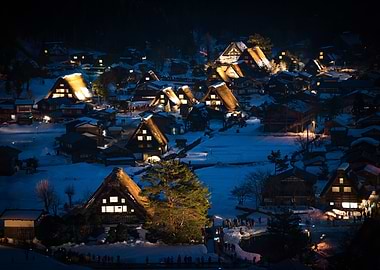 Quaint Japanese Village