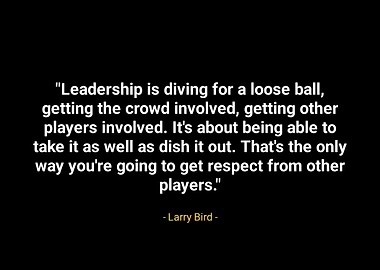 Larry bird quotes