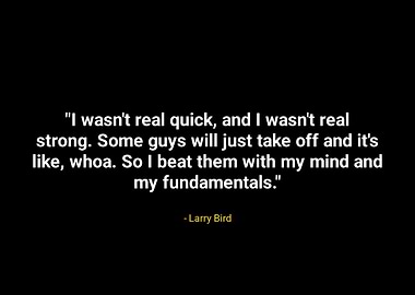 Larry bird quotes