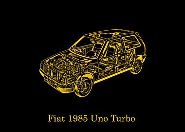 Fiat 1985 Uno Turbo