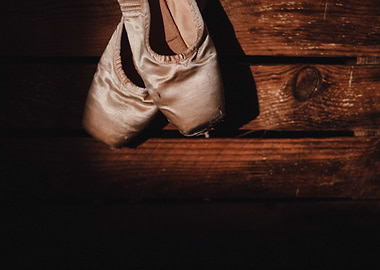 Worn out Ballet shoes