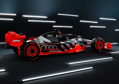 2022 Audi F1 Race Show Car