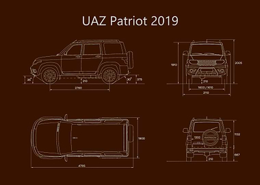 UAZ Patriot 2019