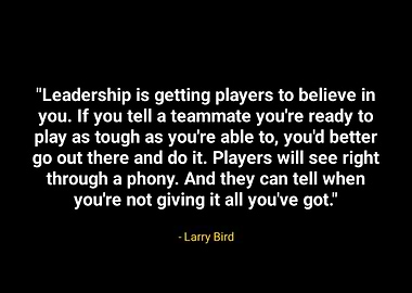 Larry bird quotes