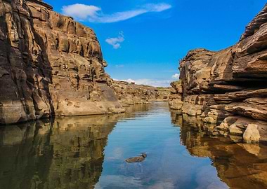 The Rocks by Water Nature