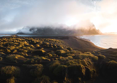 Stokksnes dune sunrise