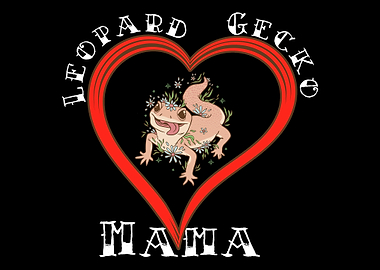 Cute Leopard Gecko Mama