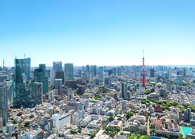 Cityscape of Tokyo City