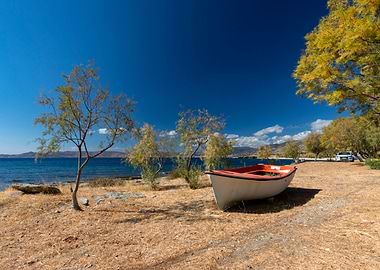 Beach, Greek Island, view