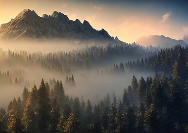 Nature Mountains Dawn