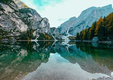Mountains at Prags Lake