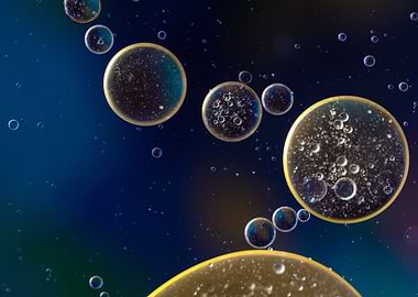 Abstract Oil Water Liquid