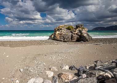 Seascape, beach, travel