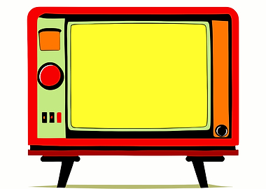 TV retro vintage analog il