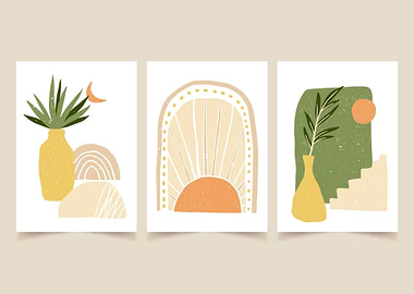 Boho Wall Art Gallery