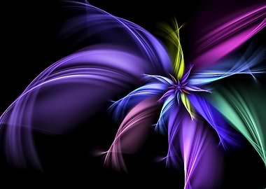 abstract Flower Petals