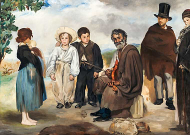 The Old Musician 1862