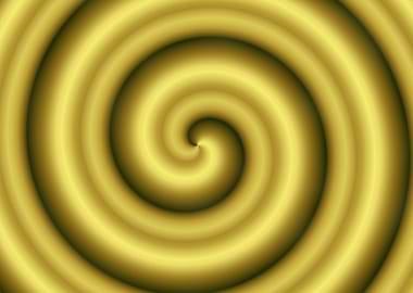 abstract golden spiral