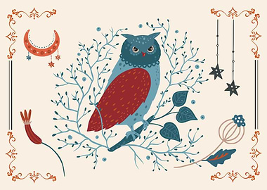Owl Nordic Style