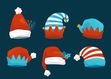 Santa Hat Collection