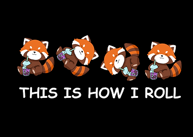 Bubble Tea Red Panda Boba