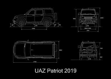 UAZ Patriot 2019