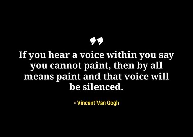 Vincent Van Gogh quotes