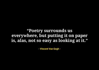 Vincent Van Gogh quotes