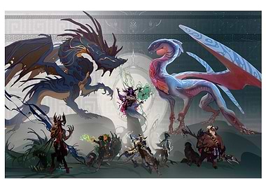 Dragon King and Queen