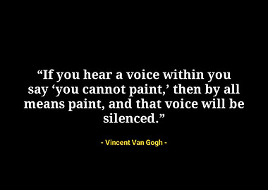 Vincent Van Gogh quotes