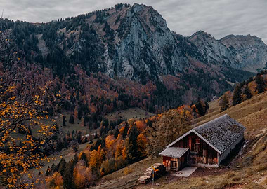 Autumn Barn