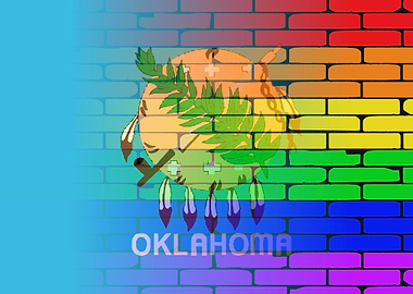 Rainbow Wall Oklahoma